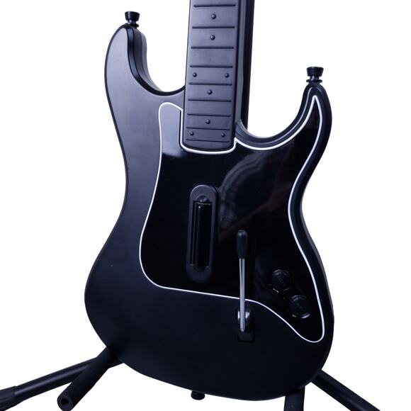 Guitar Hero Kramer Striker Wireless Controller PS2 PS3 No Dongle Tested Works - Picture 4 of 13